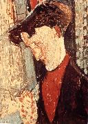 Amedeo Modigliani Portrait of Franck Burty Haviland France oil painting reproduction
